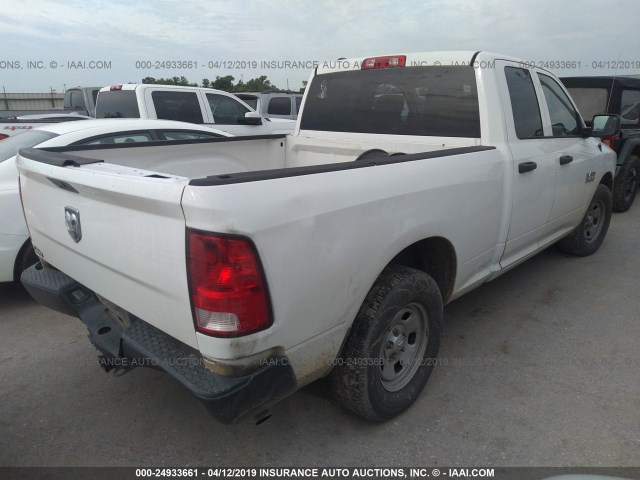 1C6RR6FG7ES235387 - 2014 RAM 1500 ST WHITE photo 4