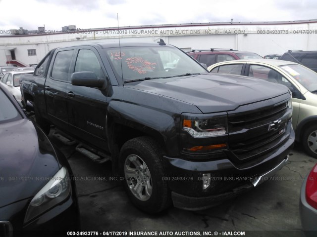 1GCUKRECXJF159075 - 2018 CHEVROLET SILVERADO K1500 LT BLACK photo 1