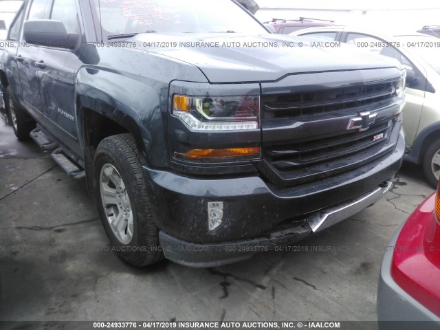 1GCUKRECXJF159075 - 2018 CHEVROLET SILVERADO K1500 LT BLACK photo 6