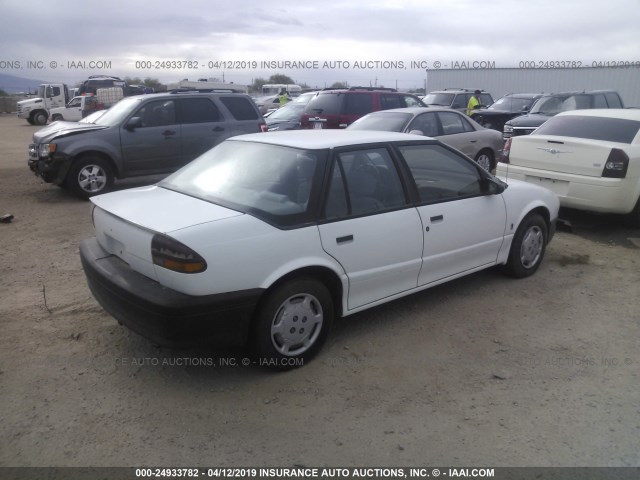 1G8ZH5289SZ286715 - 1995 SATURN SL1 WHITE photo 4