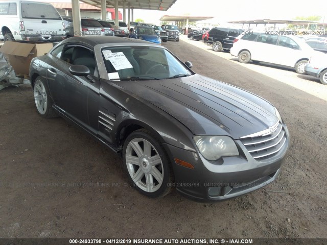1C3AN69L14X007112 - 2004 CHRYSLER CROSSFIRE LIMITED GRAY photo 1