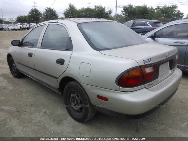 JM1BB1417T0330167 - 1996 MAZDA PROTEGE DX/LX/ES BEIGE photo 3