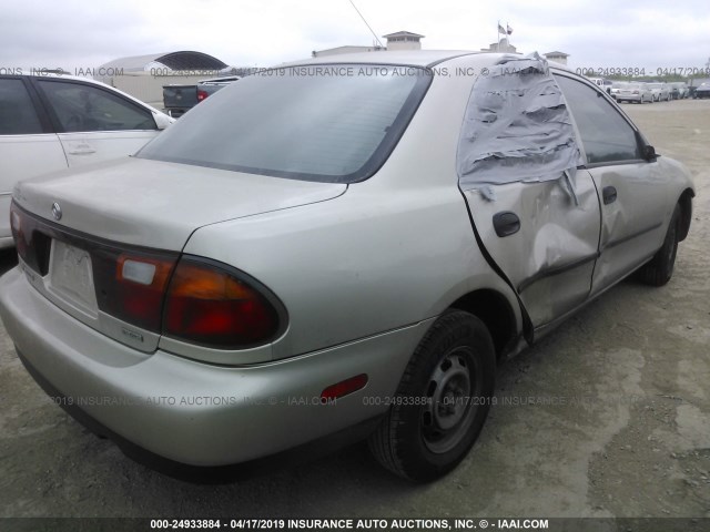 JM1BB1417T0330167 - 1996 MAZDA PROTEGE DX/LX/ES BEIGE photo 4