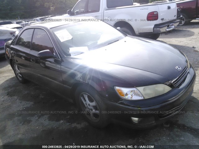 JT8BF28G610328155 - 2001 LEXUS ES 300 BLACK photo 1