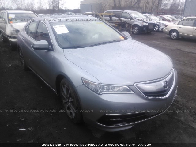 19UUB2F38HA007164 - 2017 ACURA TLX SILVER photo 1