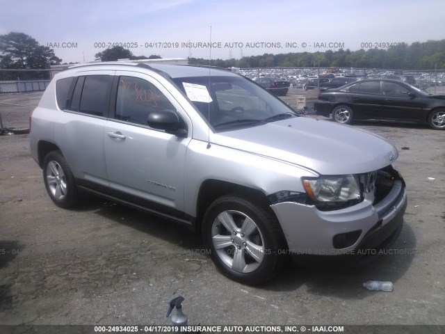 1J4NT1FB9BD162923 - 2011 JEEP COMPASS SPORT SILVER photo 1