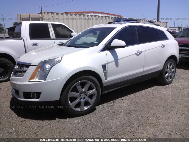 3GYFNBEY2AS650040 - 2010 CADILLAC SRX PERFORMANCE COLLECTION WHITE photo 2