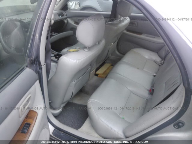 JT8BF28G0X0188404 - 1999 LEXUS ES 300 GRAY photo 8