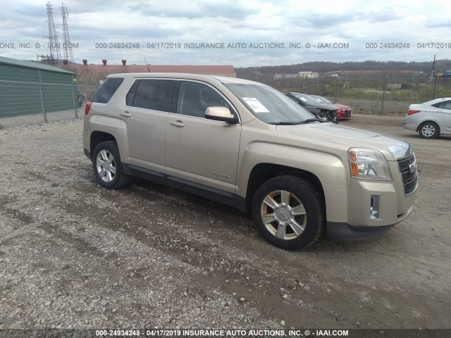 2GKFLREK6C6176650 - 2012 GMC TERRAIN SLE TAN photo 1