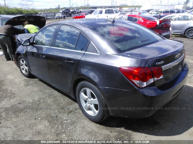 1G1PE5SB4G7203074 - 2016 CHEVROLET CRUZE LIMITED LT BLACK photo 3