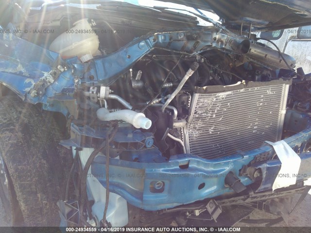 1FMCU0F7XHUB58108 - 2017 FORD ESCAPE S BLUE photo 6