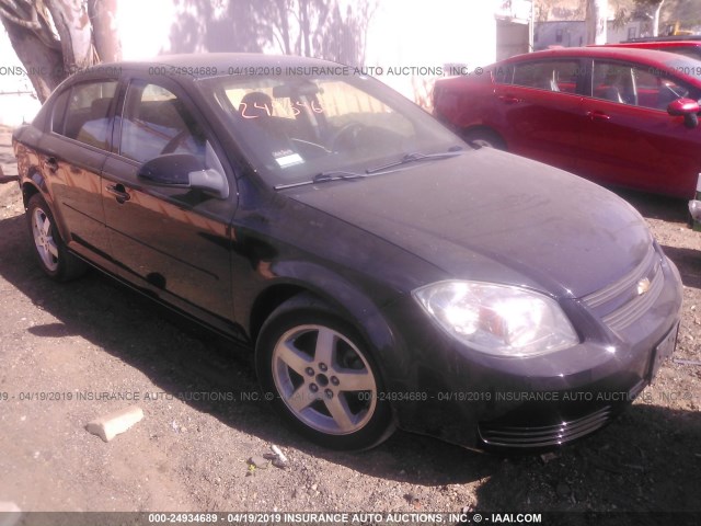 1G1AF5F58A7237050 - 2010 CHEVROLET COBALT 2LT BLACK photo 1