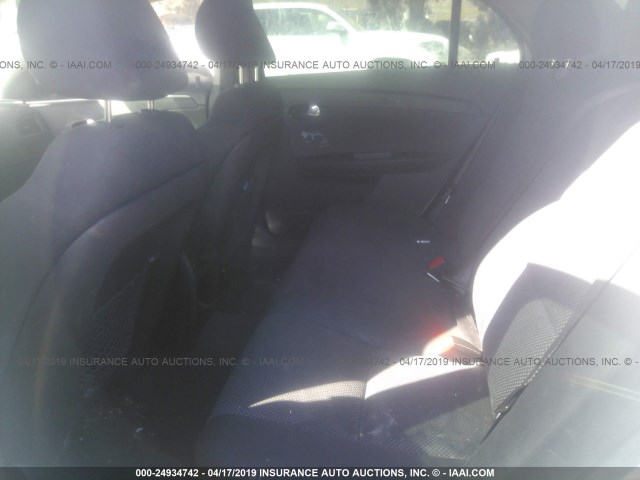 1G1ZC5EB6AF196040 - 2010 CHEVROLET MALIBU 1LT 白色 照片 8