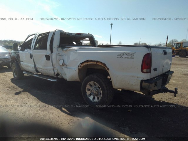 1FTSW31F8YEB43191 - 2000 FORD F350 SRW SUPER DUTY WHITE photo 3