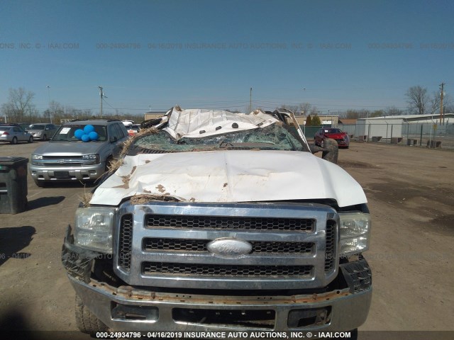 1FTSW31F8YEB43191 - 2000 FORD F350 SRW SUPER DUTY WHITE photo 6