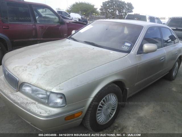 JNKNG01D4SM302369 - 1995 INFINITI Q45 BROWN photo 2