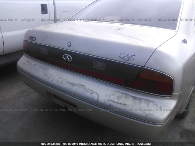 JNKNG01D4SM302369 - 1995 INFINITI Q45 BROWN photo 6