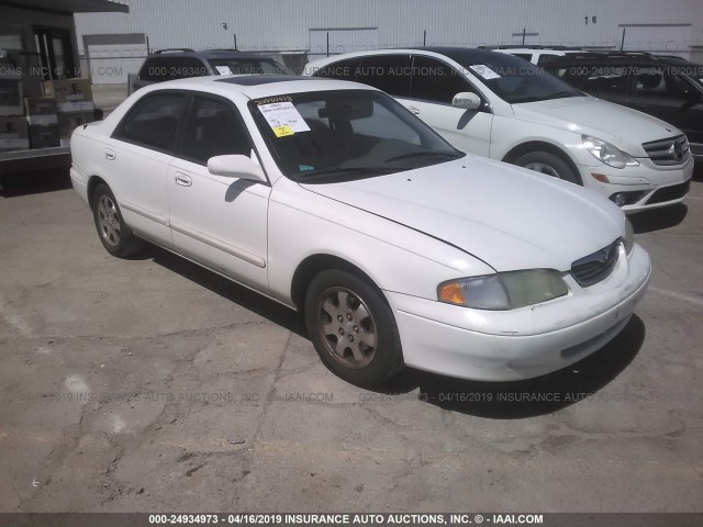 1YVGF22D3X5866419 - 1999 MAZDA 626 ES/LX WHITE photo 1