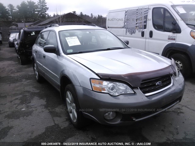 4S4BP61CX77317667 - 2007 SUBARU LEGACY OUTBACK 2.5I SILVER photo 1