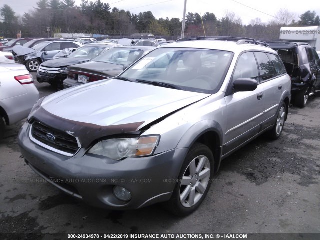 4S4BP61CX77317667 - 2007 SUBARU LEGACY OUTBACK 2.5I SILVER photo 2