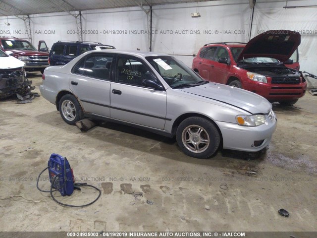 2T1BR12E02C541510 - 2002 TOYOTA COROLLA CE/LE/S SILVER photo 1