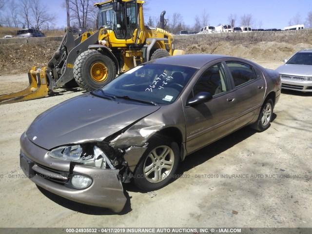 2B3HD56J8YH246226 - 2000 DODGE INTREPID ES TAN photo 2