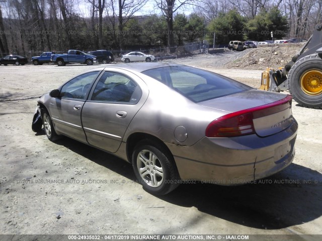 2B3HD56J8YH246226 - 2000 DODGE INTREPID ES TAN photo 3