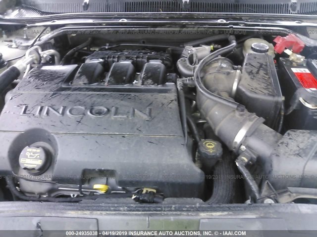 1LNHM93R19G612035 - 2009 LINCOLN MKS Champagne photo 10