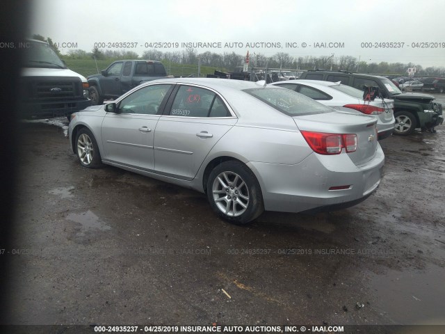 1G11C5SA0DF314273 - 2013 CHEVROLET MALIBU 1LT 银色 照片 3