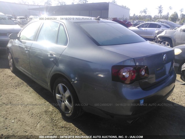 3VWRZ71K88M018631 - 2008 VOLKSWAGEN JETTA SE/SEL GRAY photo 3