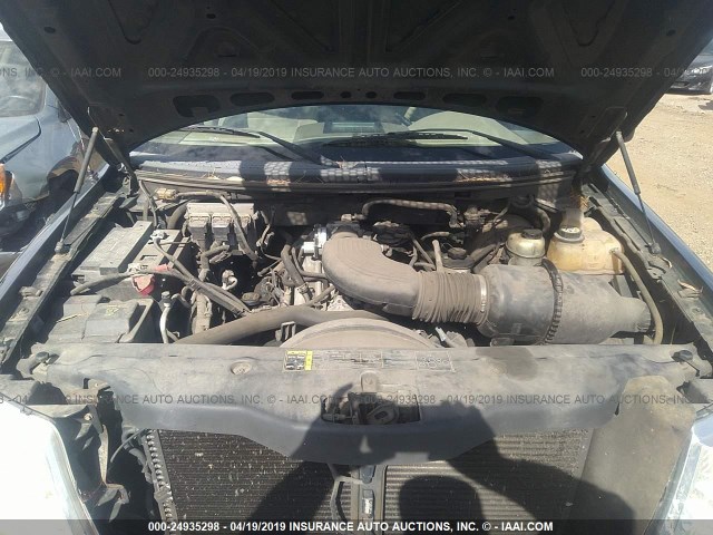 1FTRW12W64KC76979 - 2004 FORD F150 SUPERCREW GREEN photo 10