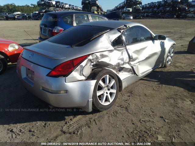 JN1AZ34E23T016112 - 2003 NISSAN 350Z COUPE SILVER photo 6