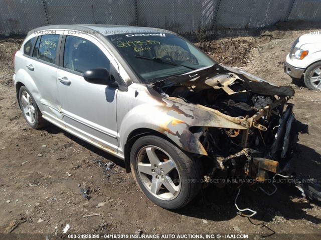 1B3HE78K07D551620 - 2007 DODGE CALIBER R/T SILVER photo 1