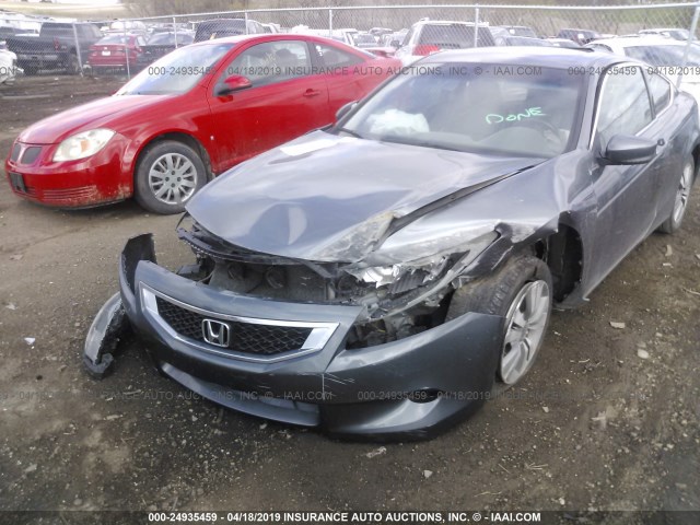 1HGCS128X9A012410 - 2009 HONDA ACCORD EXL ფერფლისფერი ფოტო 6