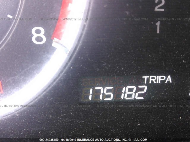 1HGCS128X9A012410 - 2009 HONDA ACCORD EXL ფერფლისფერი ფოტო 7