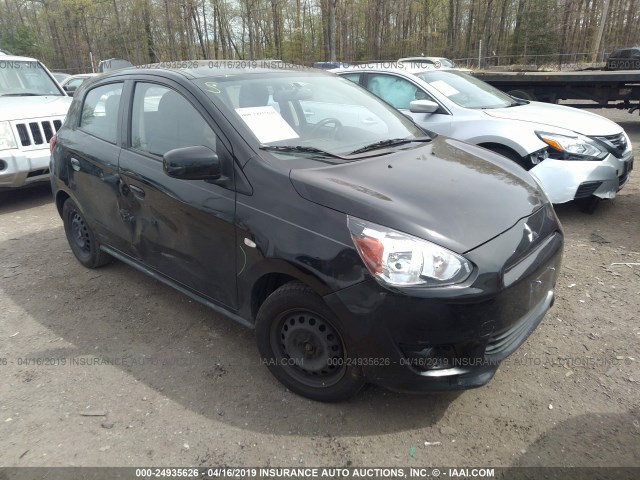 ML32A3HJ3FH034015 - 2015 MITSUBISHI MIRAGE DE BLACK photo 1