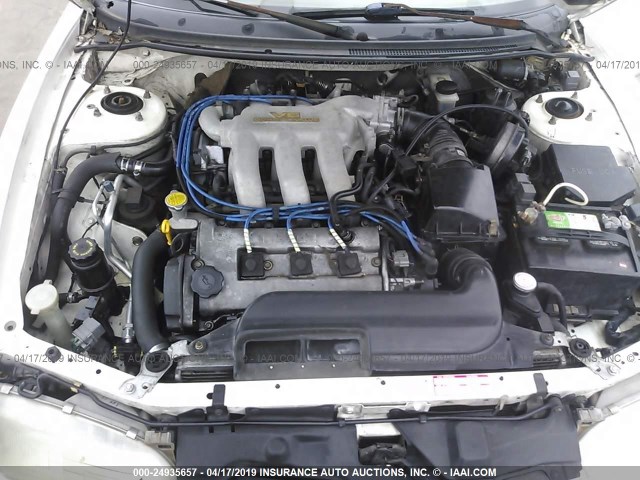 1YVGE31D1T5583425 - 1996 MAZDA MX-6 LS WHITE photo 10