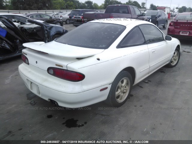 1YVGE31D1T5583425 - 1996 MAZDA MX-6 LS WHITE photo 4