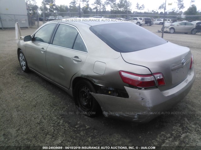 4T1BE46K99U894818 - 2009 TOYOTA CAMRY SE/LE/XLE TAN photo 3