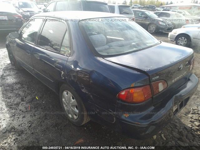 1NXBR18E6WZ051858 - 1998 TOYOTA COROLLA VE/CE/LE 深蓝色 照片 3