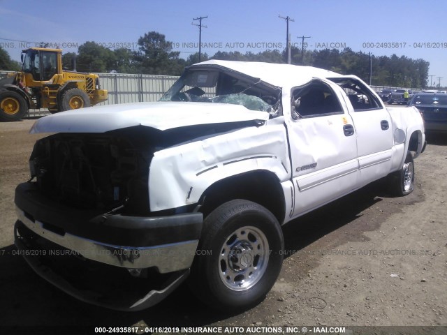 1GCHC23U47F116572 - 2007 CHEVROLET SILVERADO C2500 HEAVY DUTY WHITE photo 2