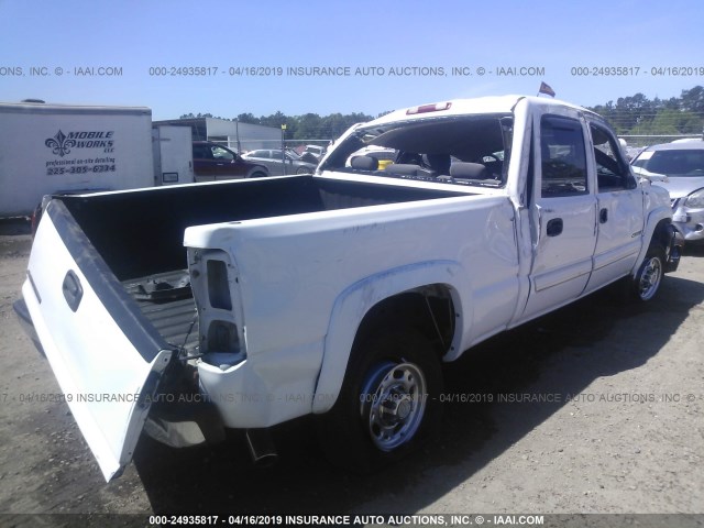 1GCHC23U47F116572 - 2007 CHEVROLET SILVERADO C2500 HEAVY DUTY WHITE photo 4