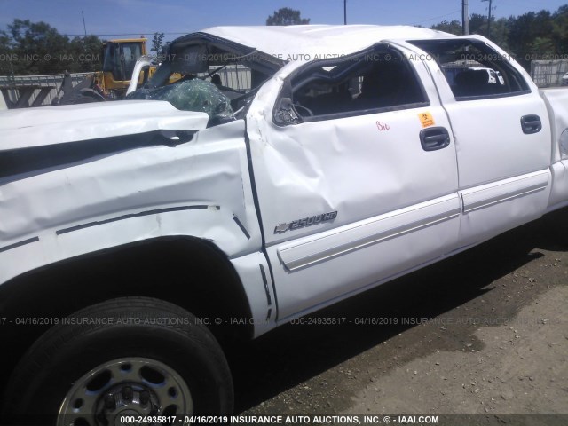 1GCHC23U47F116572 - 2007 CHEVROLET SILVERADO C2500 HEAVY DUTY WHITE photo 6