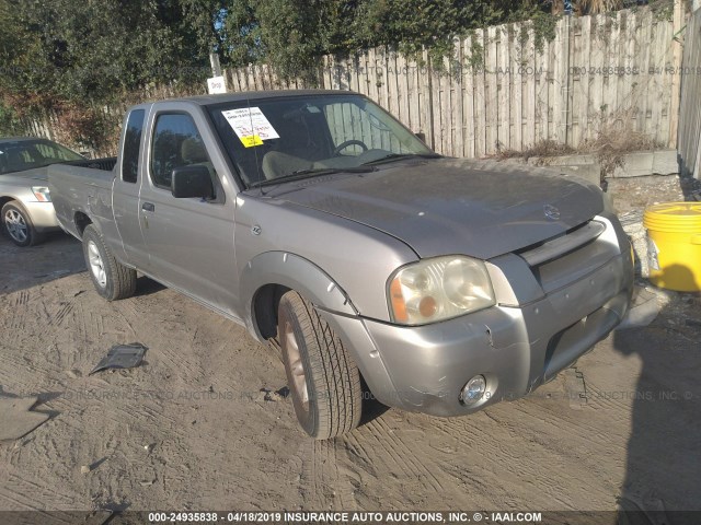 1N6DD26T93C462317 - 2003 NISSAN FRONTIER KING CAB XE GRAY photo 1