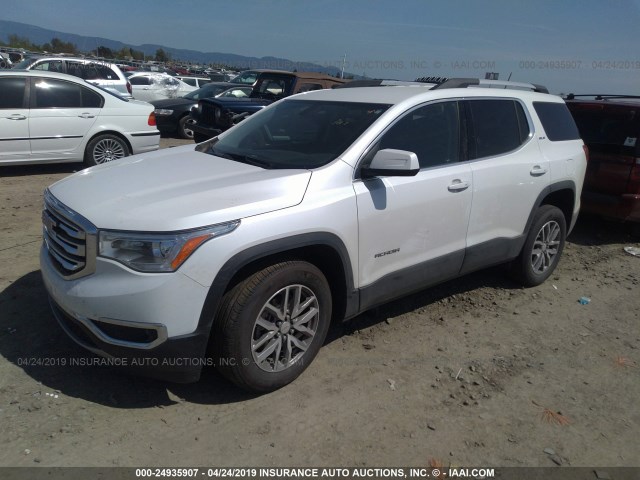 1GKKNSLA8HZ290428 - 2017 GMC ACADIA WHITE photo 2