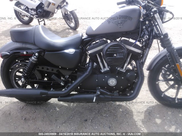 1HD4LE210HC402458 - 2017 HARLEY-DAVIDSON XL883 IRON 883 GRAY photo 8