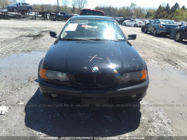 WBABN33431JW56471 - 2001 BMW 325 CI BLACK photo 6