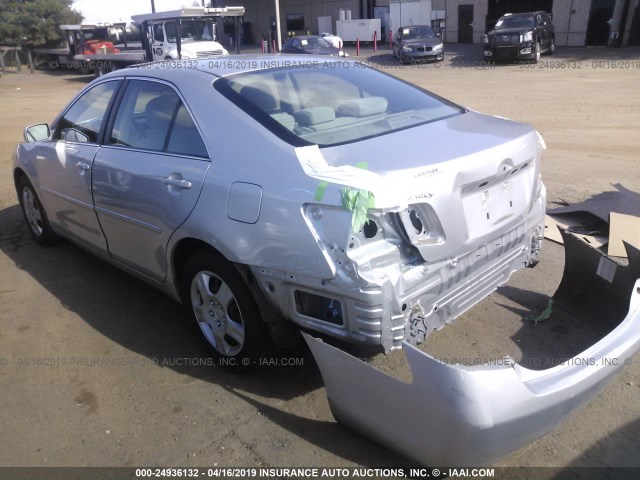 4T1BE46K07U627631 - 2007 TOYOTA CAMRY NEW GENERAT CE/LE/XLE/SE SILVER photo 3