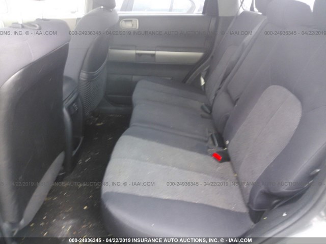 4A4MM21S54E001096 - 2004 MITSUBISHI ENDEAVOR LS GRAY photo 8