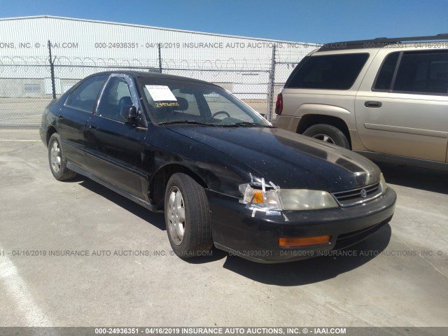 1HGCE6675TA009329 - 1996 HONDA ACCORD EX/EX-R BLACK photo 1